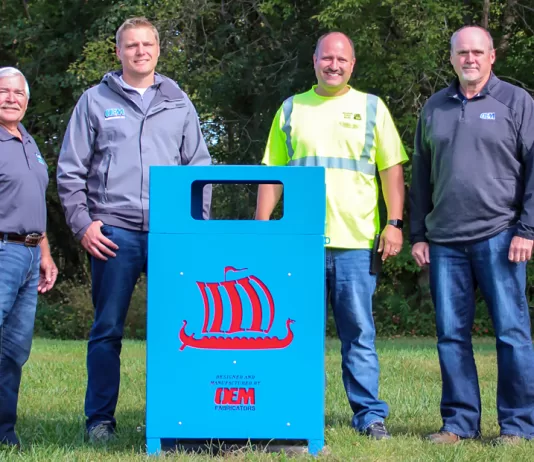 Village of Woodville, OEM and Single Source refresh garbage bins