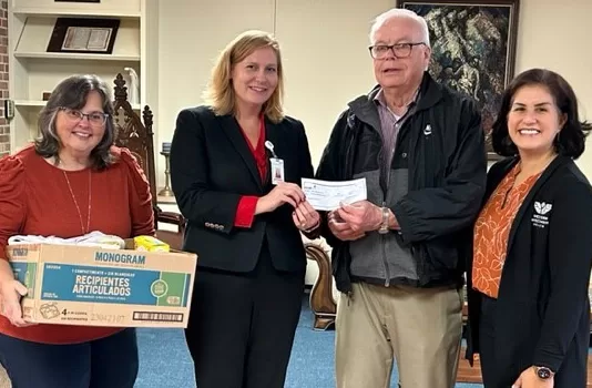 Western Wisconsin Health Donates to the Baldwin Community Food Pantry