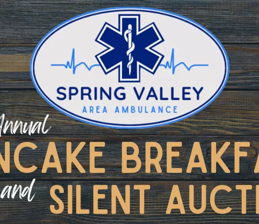 Spring Valley Area Ambulance to hold 35th Annual Pancake Breakfast and Silent Auction