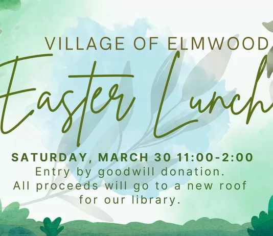 Elmwood plans Easter luncheon and Egg hunt