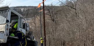 Crews are working to prepare the infrastructure for fiber installation in the next construction phases of SwiftCurrent Connect, the fiber-optic internet service powered by PPCS. Submitted photo
