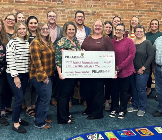 Pillar Bank makes annual conduit contribution