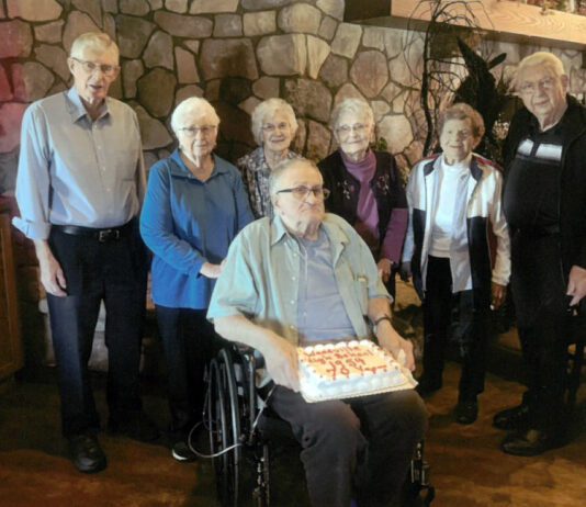 Woodville High School Class of 1954 holds reunion