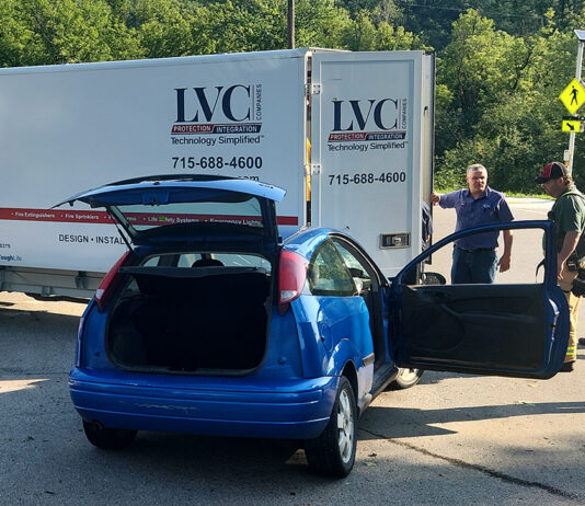 Two-vehicle crash results in minor injuries