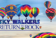 Hudson Hot Air Affair ‘Sky Walkers Return to Rock’ theme