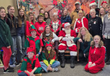 Santa’s Workshop was warm and cozy on a cold, windy day in Woodville