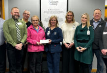 Nilssen’s Group donates $5,000 to Western Wisconsin Health Cancer Center